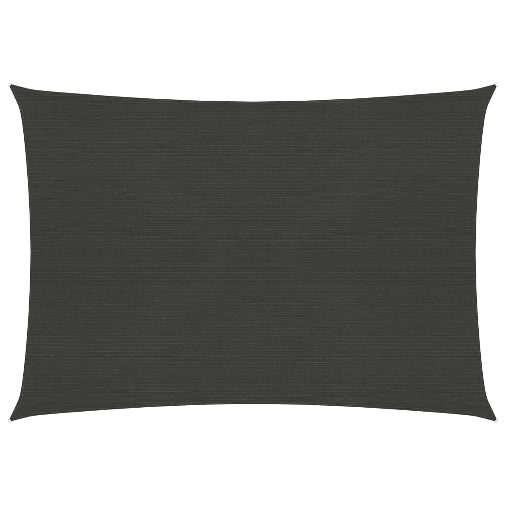 Vela in tessuto per ombrellone 160 g/m² 2,5 x 3,5 m HDPE antracite 02_0008906