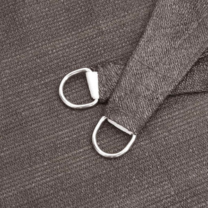 Vela Parasole 160 g/mÂ² Antracite 2,5x3,5 m in HDPE  cod mxl 19499