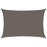 Vela Parasole 160 g/mÂ² Antracite 2,5x4 m in HDPE  cod mxl 18509