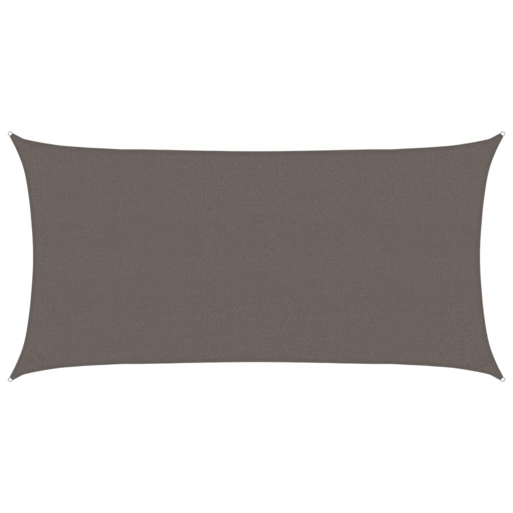 Vela Parasole 160 g/mÂ² Antracite 2,5x4,5 m in HDPE