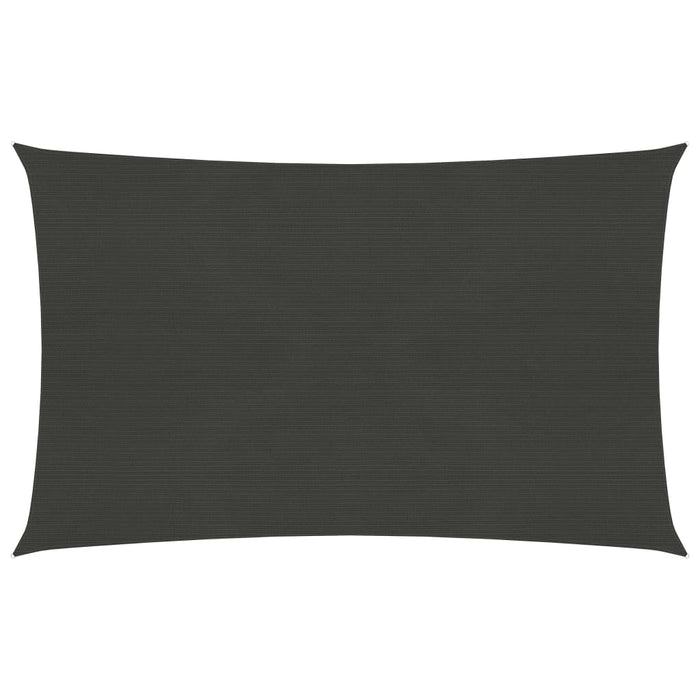 Vela in tessuto per ombrellone 160 g/m² 2,5 x 4,5 m antracite HDPE 02_0008908