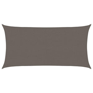 Vela Parasole 160 g/m² Antracite 2,5x5 m in HDPE 311071