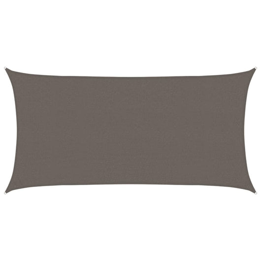 Vela Parasole 160 g/m² Antracite 2,5x5 m in HDPE 311071