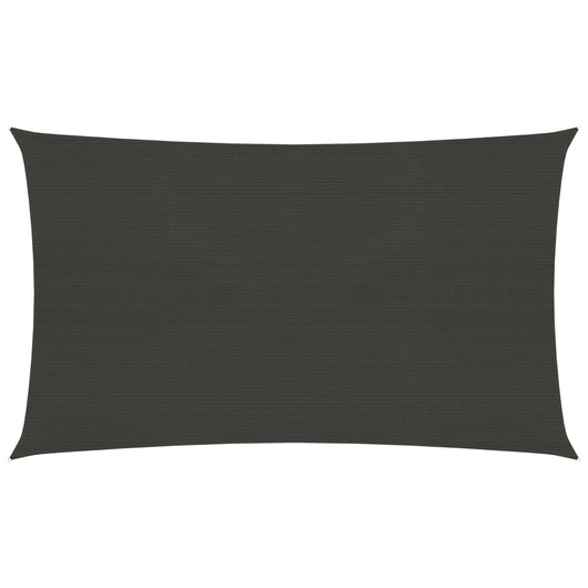 Vela in tessuto per ombrellone 160 g/m² antracite 3 x 5 m HDPE 02_0008926