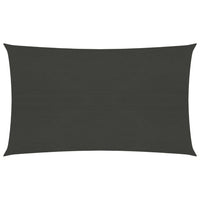 Vela in tessuto per ombrellone 160 g/m² HDPE 3 x 6 m antracite 02_0008927