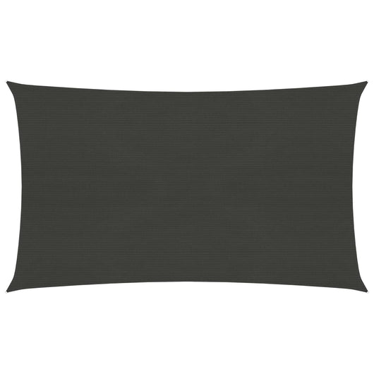 Vela in tessuto per ombrellone 160 g/m² HDPE 3 x 6 m antracite 02_0008927