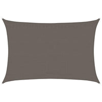 Vela Parasole 160 g/mÂ² Antracite 3,5x4,5 m in HDPE