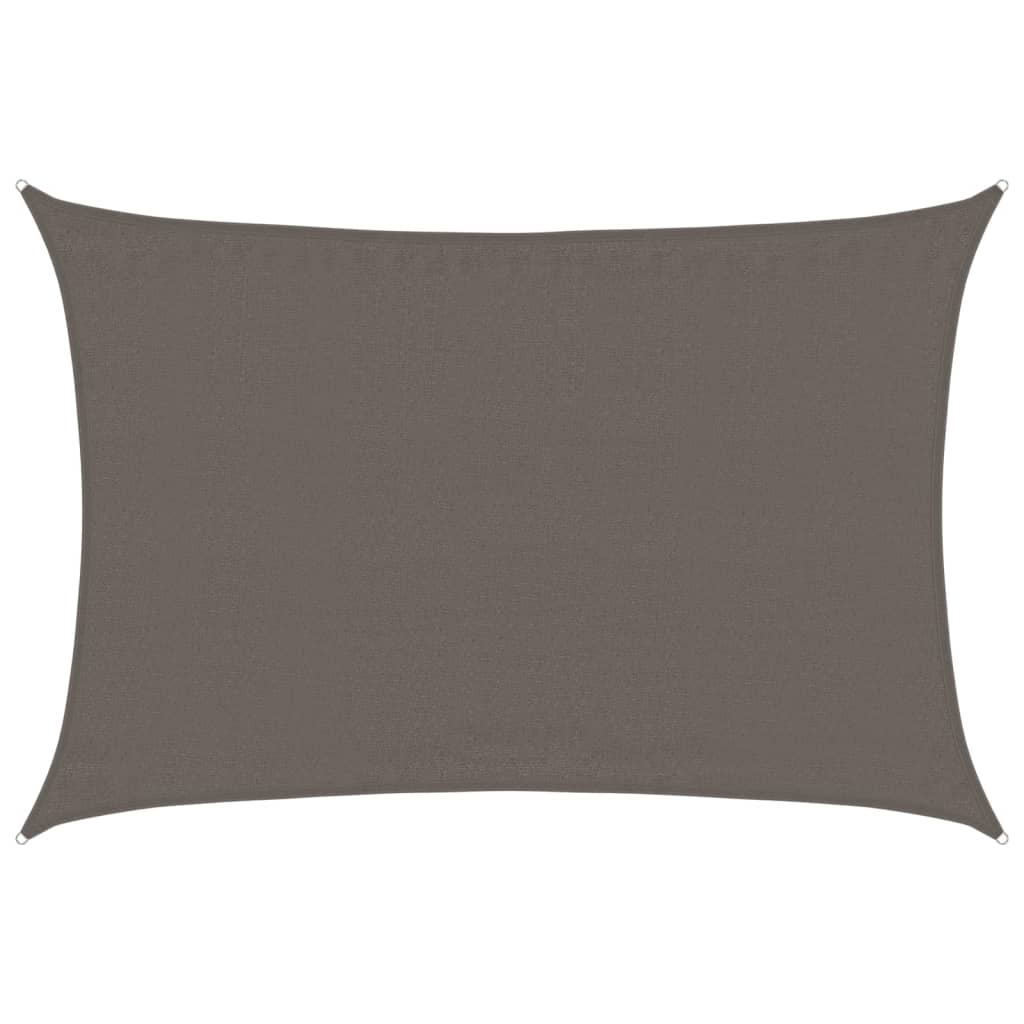 Vela Parasole 160 g/m² Antracite 3,5x4,5 m in HDPE 311076