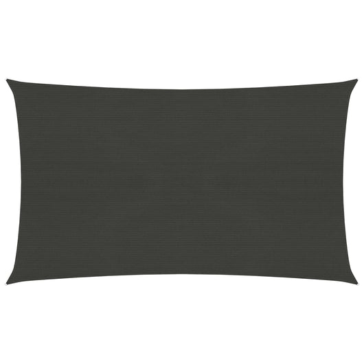 Vela in tessuto per ombrellone 160 g/m² HDPE 3,5 x 5 m antracite 02_0008916