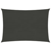 Vela in tessuto per ombrellone 160 g/m² antracite 4 x 5 m HDPE 02_0008935