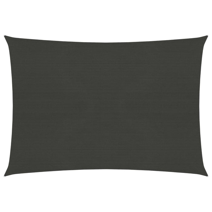 Vela in tessuto per ombrellone 160 g/m² antracite 4 x 5 m HDPE 02_0008935