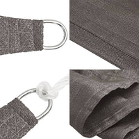 Vela Parasole 160 g/m² Antracite 5x7x7 m in HDPE 311099