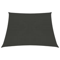 Vela in tessuto per ombrellone 160 g/m² HDPE 3/4 x 3 m antracite 02_0008918