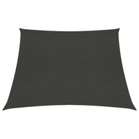 Vela in tessuto per ombrellone 160 g/m² 4/5 x 3 m HDPE antracite 02_0008930