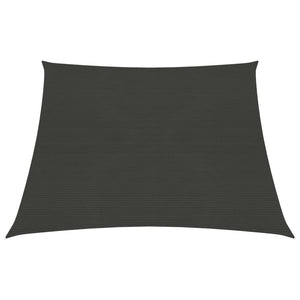 Vela in tessuto per ombrellone 160 g/m² 4/5 x 3 m HDPE antracite 02_0008930