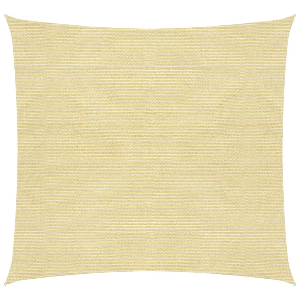 Vela in tessuto per ombrellone 160 g/m² HDPE 4 x 4 m beige 02_0008979