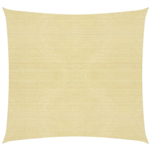 Vela in tessuto per ombrellone 160 g/m² HDPE 4 x 4 m beige 02_0008979