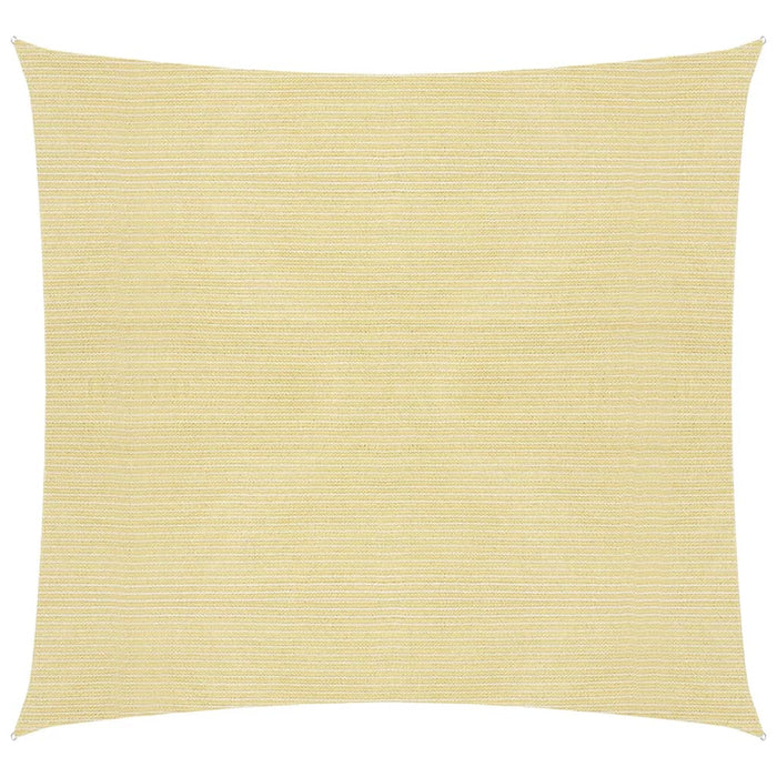 Vela in tessuto per ombrellone 160 g/m² HDPE 4 x 4 m beige 02_0008979