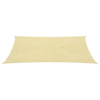 Vela in tessuto per ombrellone 160 g/m² HDPE 4 x 4 m beige 02_0008979