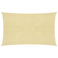 Vela in tessuto per ombrellone 160 g/m² HDPE 2 x 4,5 m beige 02_0008961