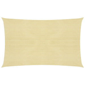 Vela in tessuto per ombrellone 160 g/m² HDPE 2 x 4,5 m beige 02_0008961