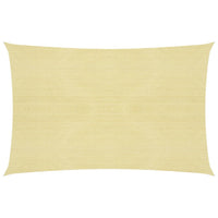 Vela in tessuto per ombrellone 160 g/m² HDPE 3 x 4 m beige 02_0008970