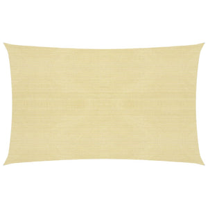 Vela ombreggiante 160 g/m² 3 x 5 m HDPE beige 02_0008974