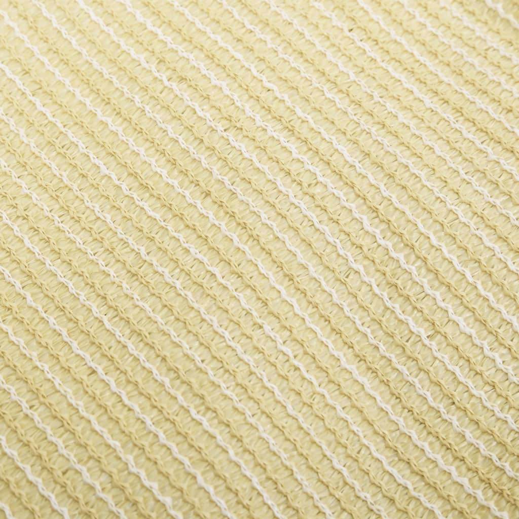 Vela in tessuto per ombrellone 160 g/m² beige 3 x 6 m HDPE 02_0008975