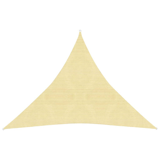 Vela in tessuto per ombrellone 160 g/m² HDPE 3 x 3 x 3 m beige 02_0008968