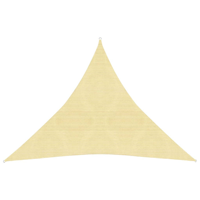Vela in tessuto per ombrellone 160 g/m² HDPE 3 x 3 x 3 m beige 02_0008968