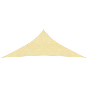Vela in tessuto per ombrellone 160 g/m² HDPE 3 x 3 x 3 m beige 02_0008968