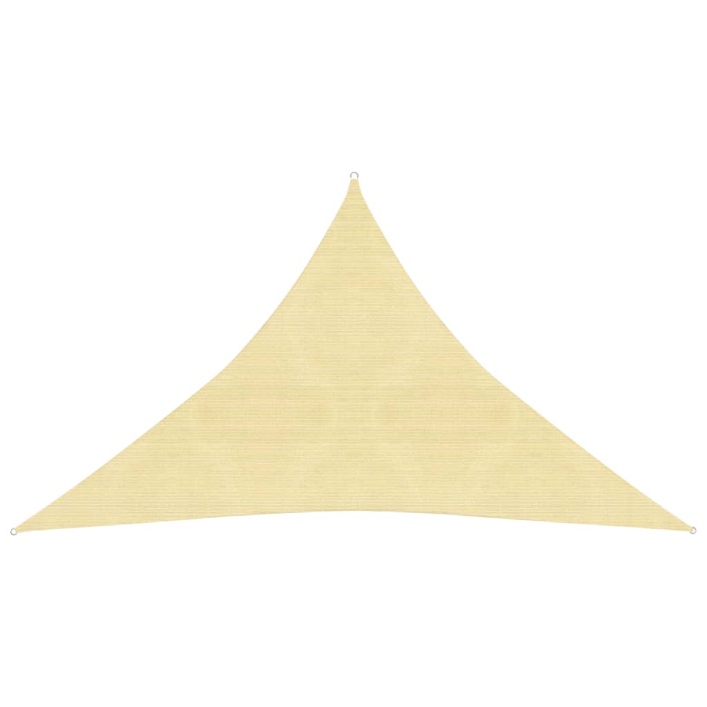 Vela in tessuto per ombrellone 160 g/m² HDPE 3 x 3 x 4,2 m beige 02_0008969