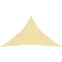 Vela in tessuto per ombrellone 160 g/m² HDPE 3 x 3 x 4,2 m beige 02_0008969