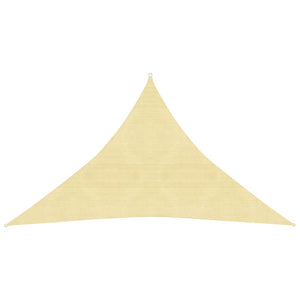 Vela in tessuto per ombrellone 160 g/m² HDPE 3 x 3 x 4,2 m beige 02_0008969