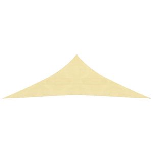 Vela in tessuto per ombrellone 160 g/m² HDPE 3 x 3 x 4,2 m beige 02_0008969