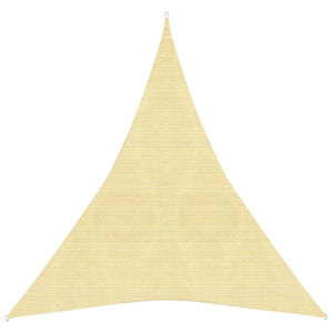 Vela in tessuto per ombrellone 160 g/m² HDPE 3 x 4 x 4 m beige 02_0008972