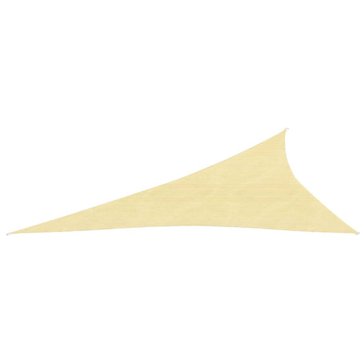 Vela ombreggiante 160 g/m² HDPE 3 x 4 x 5 m beige 02_0008973