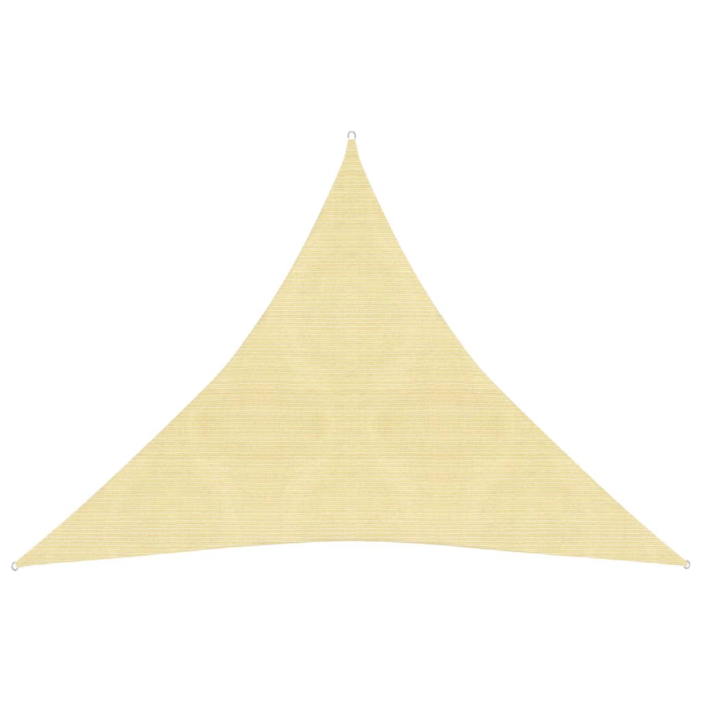 Vela in tessuto per ombrellone 160 g/m² 4 x 4 x 4 m HDPE beige 02_0008980