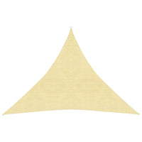 Vela in tessuto per ombrellone 160 g/m² 4 x 4 x 4 m HDPE beige 02_0008980