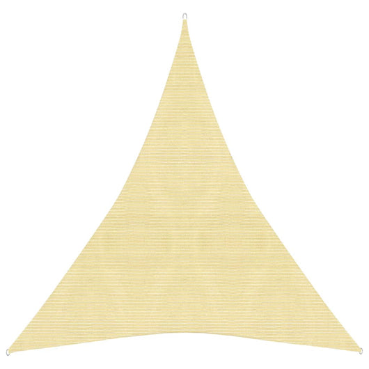 Vela ombreggiante 160 g/m² beige 4 x 5 x 5 m HDPE 02_0008983