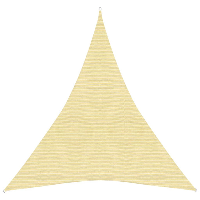 Vela ombreggiante 160 g/m² beige 4 x 5 x 5 m HDPE 02_0008983