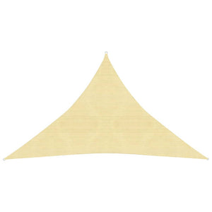 Vela ombreggiante 160 g/m² beige 5 x 5 x 6 m HDPE 02_0008986