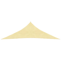 Vela ombreggiante 160 g/m² beige 5 x 5 x 6 m HDPE 02_0008986