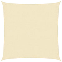 Vela Parasole 160 g/mÂ² Crema 2,5x2,5 m in HDPE cod mxl 18430