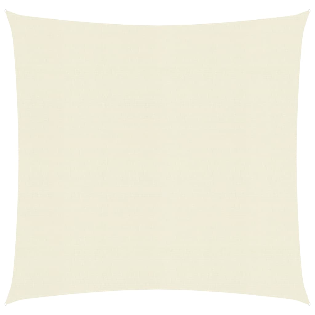 Vela in tessuto parasole 160 g/m² 2,5 x 2,5 m HDPE crema 02_0009063