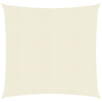 Vela in tessuto parasole 160 g/m² 2,5 x 2,5 m HDPE crema 02_0009063