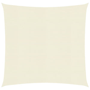 Vela in tessuto parasole 160 g/m² 2,5 x 2,5 m HDPE crema 02_0009063