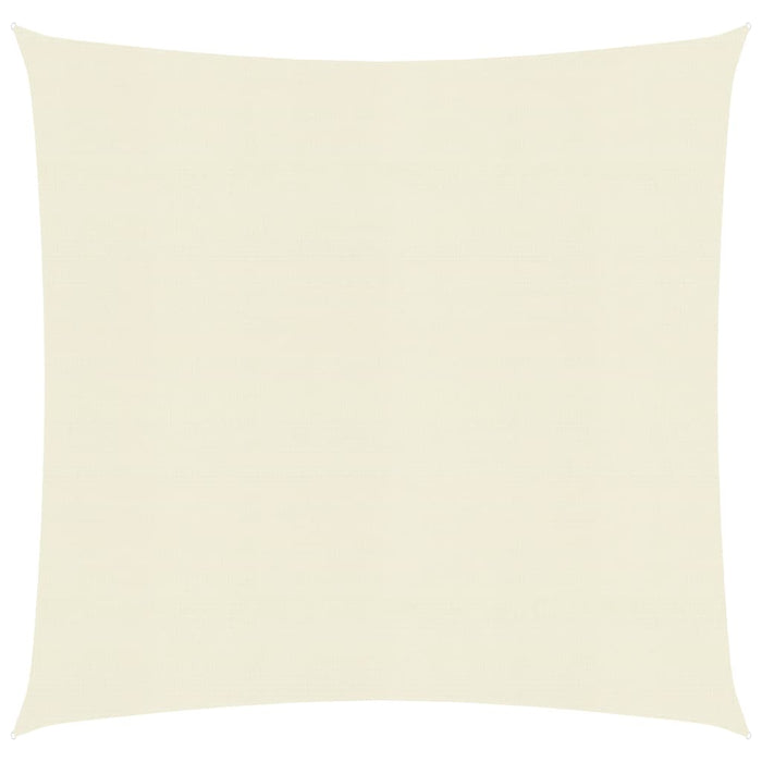 Vela in tessuto parasole 160 g/m² 2,5 x 2,5 m HDPE crema 02_0009063