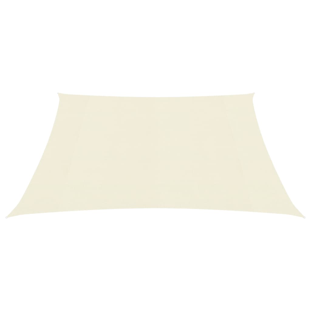 Vela in tessuto parasole 160 g/m² 2,5 x 2,5 m HDPE crema 02_0009063