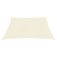 Vela in tessuto parasole 160 g/m² 2,5 x 2,5 m HDPE crema 02_0009063